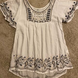 Women’s white blouse